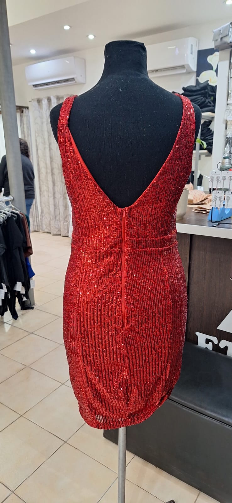 Vestido Crepe Negro